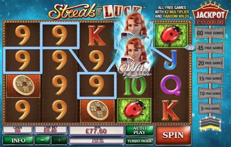 Игровой автомат Streak Of Luck  играть бесплатно